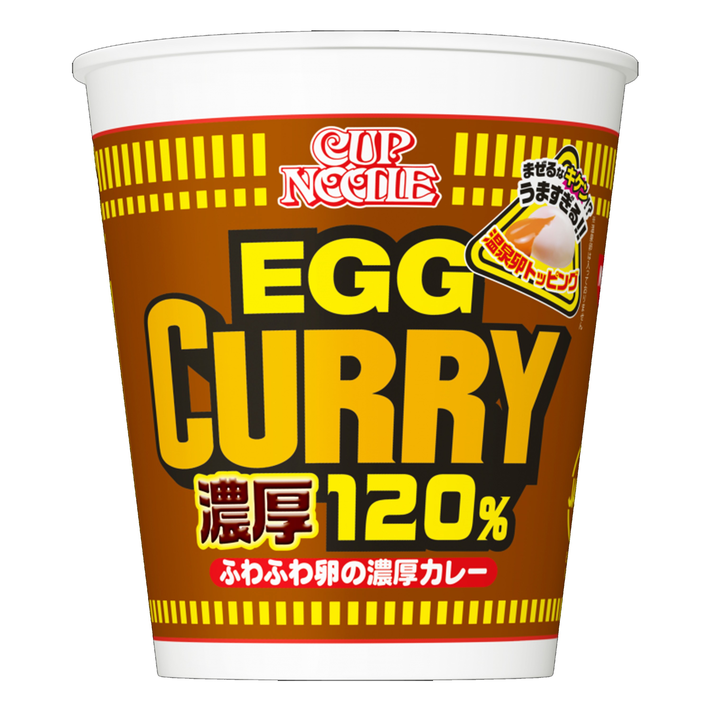 日清合味道 120%濃厚咖哩蛋味杯麵